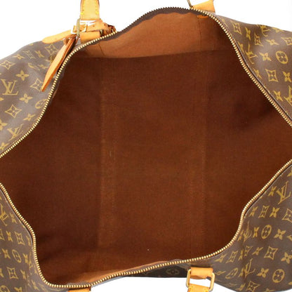 Louis Vuitton Keepall Bandoliere 60 M41412 Monogram Ladies Boston Bag Brown