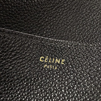 Celine Shoulder Bag Sangle Medium Black