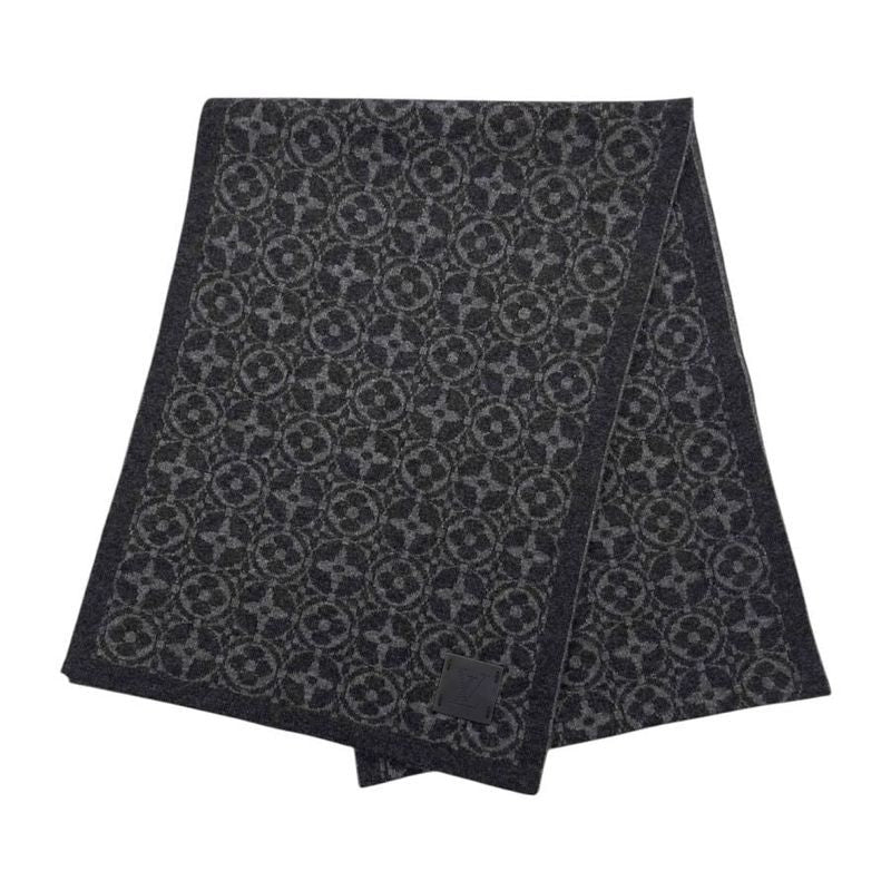 Louis Vuitton Muffler Echarpe Skirt Monogram Flower Em4833 Scarf