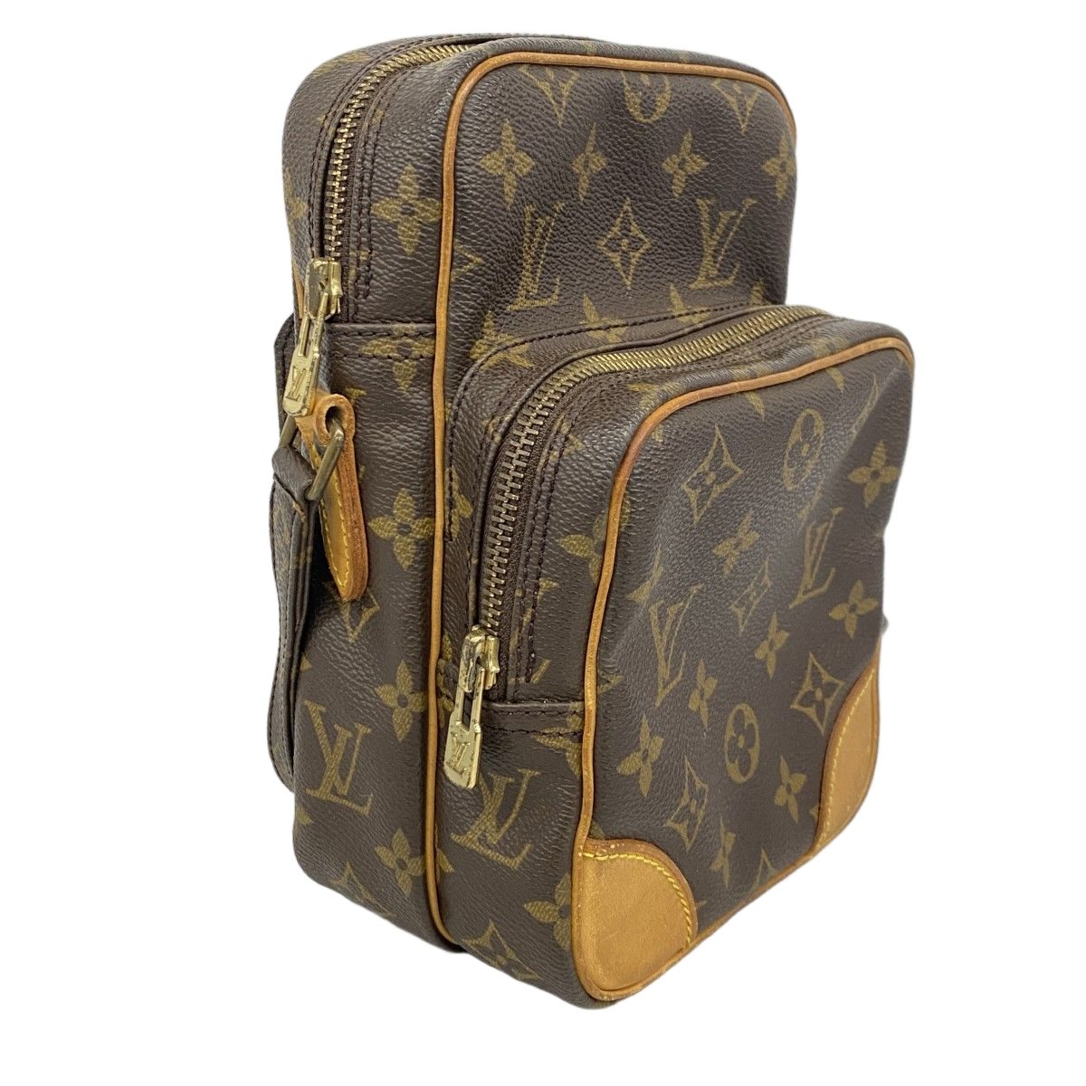 Louis Vuitton Shoulder Bag Monogram Amazon Brown — view 2