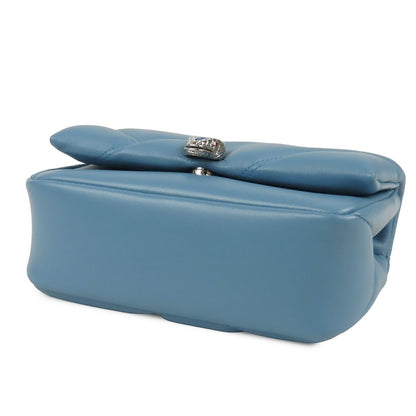 Bvlgari Serpenti Cabochon Blue Leather 2-Way Shoulder Bag — view 3
