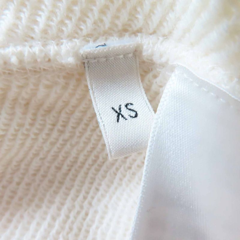 Celine 2y244450i Cotton Cashmere Anchor Print Long Sleeve Sweatshirt Off White