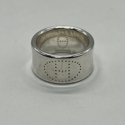 Hermes Eclipse Ribbon Ring Size 54 SV 925
