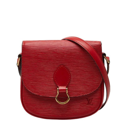 Louis Vuitton Epi Mini Saint Cloud Castilian Red Leather