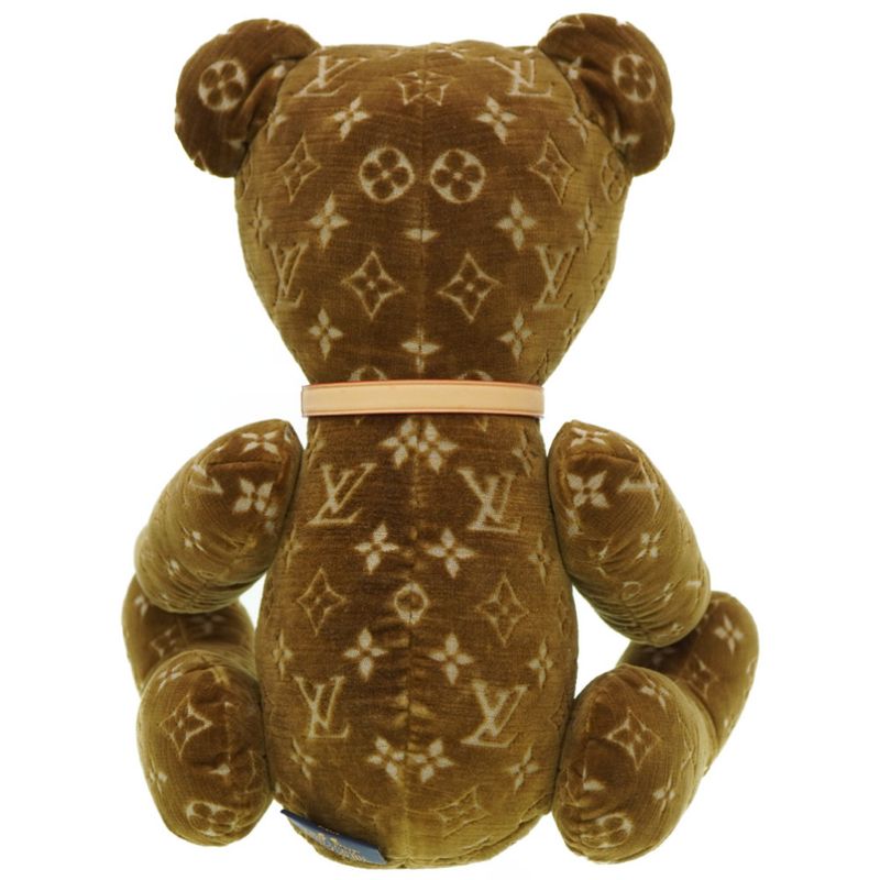 Louis Vuitton Monogram Doudou Teddy Bear Limited Edition 2021 Gi0739 Velour