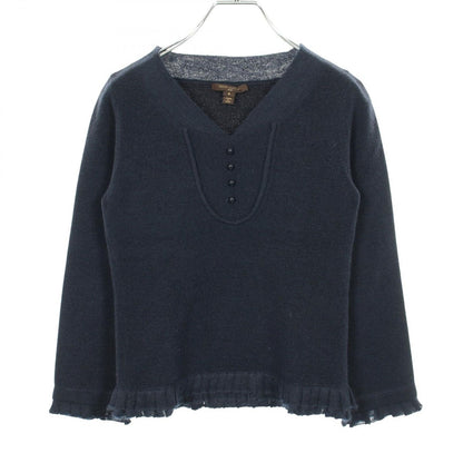 Louis Vuitton Knit Navy Wool Top