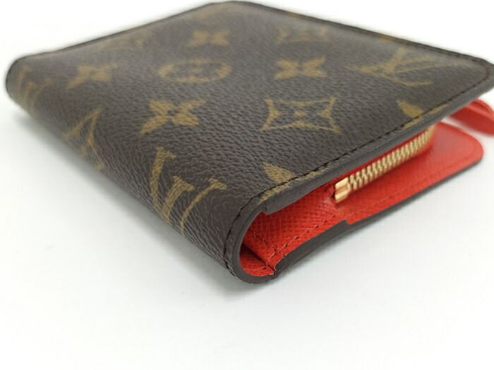 Louis Vuitton Porte Monet Antholite Compact Wallet Monogram M66704