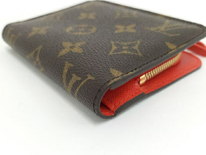Louis Vuitton Porte Monet Antholite Compact Wallet Monogram M66704