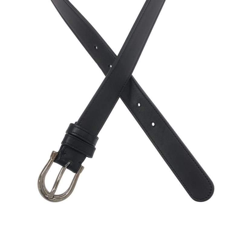 Christian Dior Leather Belt 031act02519 Black T40