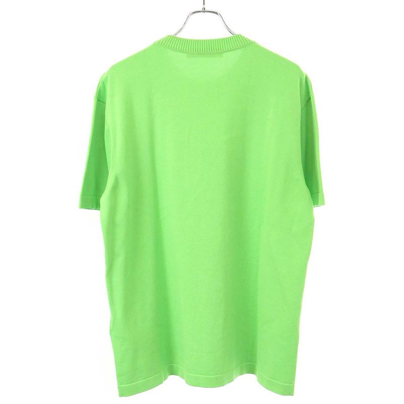 Louis Vuitton 22aw Signature Short Sleeve Crew Neck Knit T-Shirt Rm222q Jl4