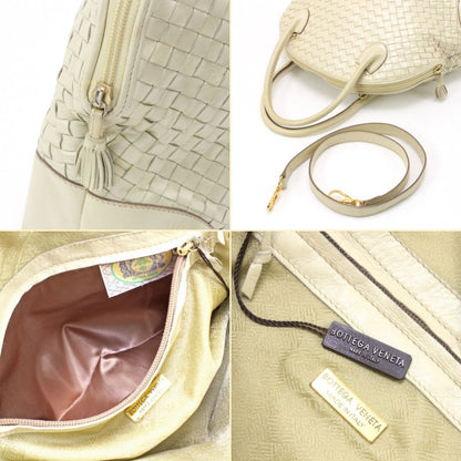 Bottega Veneta Handbag Old Type Ivory