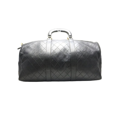 Chanel 0 Bicolor GD Leather Boston