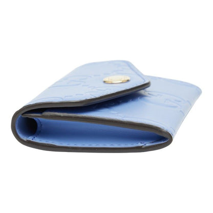 Gucci Gauthenticity Card Case Business Card Holder 772792 Purple Leather