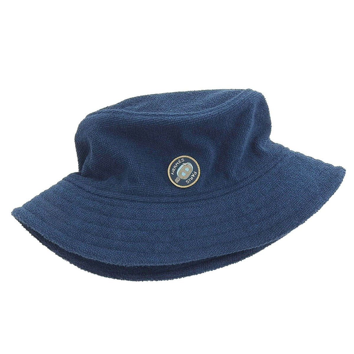 Hermes Bucket Hat 100% Cotton with Logo — view 5
