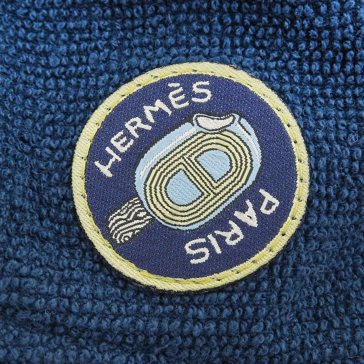 Hermes Bucket Hat 100% Cotton with Logo — view 6