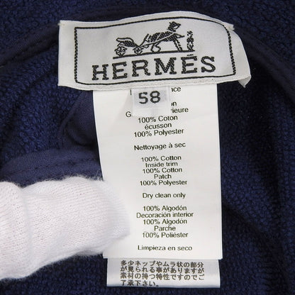 Hermes Bucket Hat 100% Cotton with Logo — view 7