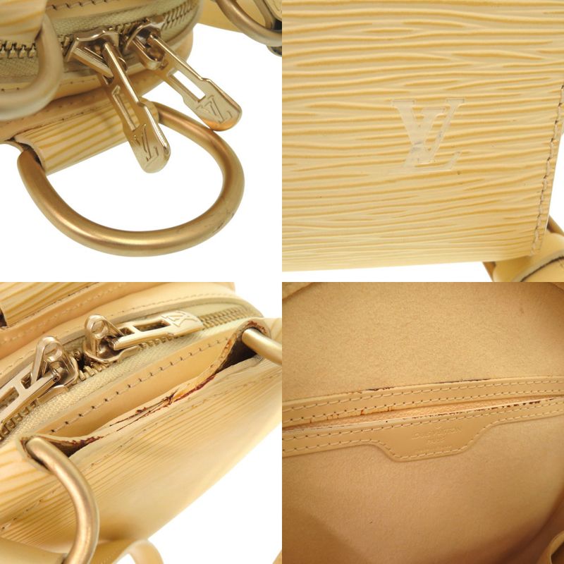 Louis Vuitton Epi Mabillon M5223a Backpack Daypack Leather Vanilla LV 1194