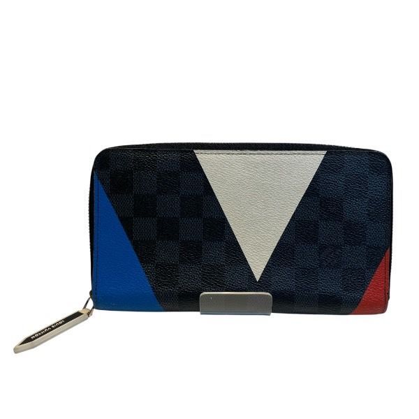 Louis Vuitton Damier 2017 America's Cup N41631 Round Zipper Bifold Wallet For