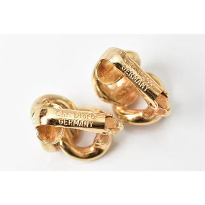 Christian Dior Earring Christian Dior Vintage Gold 2008