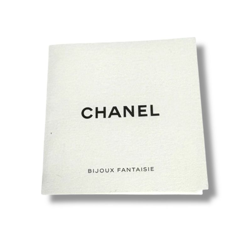 Chanel Hoop Earrings Coco Logo CC Logo Rhinestone 2025 C25P Gold Hardware