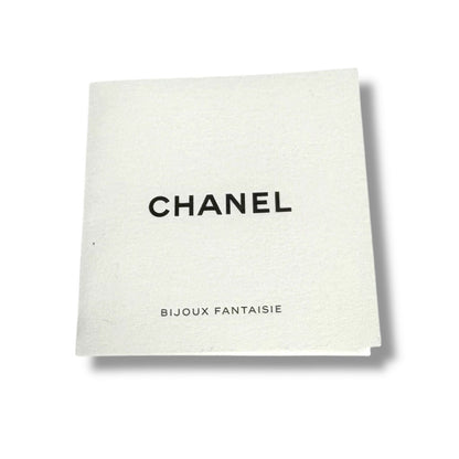 Chanel Hoop Earrings Coco Mark Logo Cc Logo Rhinestone 2025 C25p Gold Hardware