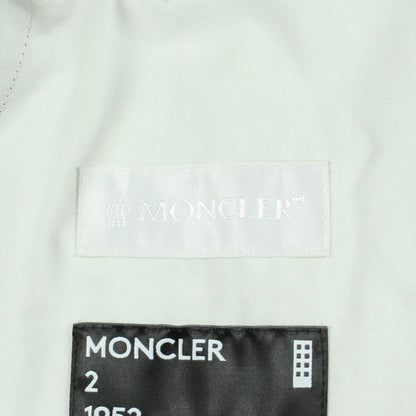 Moncler Pants Genius 2 Short Khaki Green Cotton Shorts — view 3