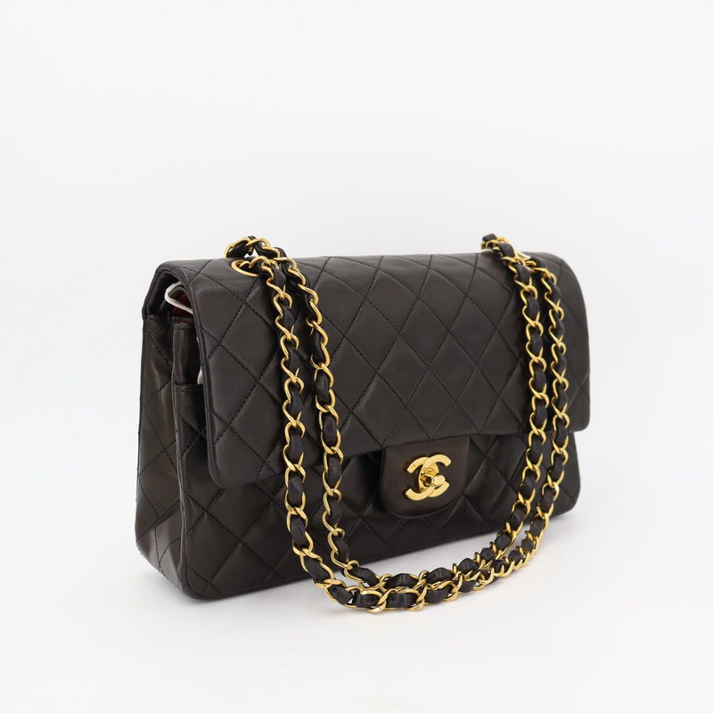Chanel Matelasse Double Flap Chain Shoulder Bag