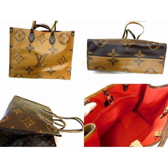Louis Vuitton On The Go GM 2-Way Tote Bag Giant Monogram Reverse — view 2