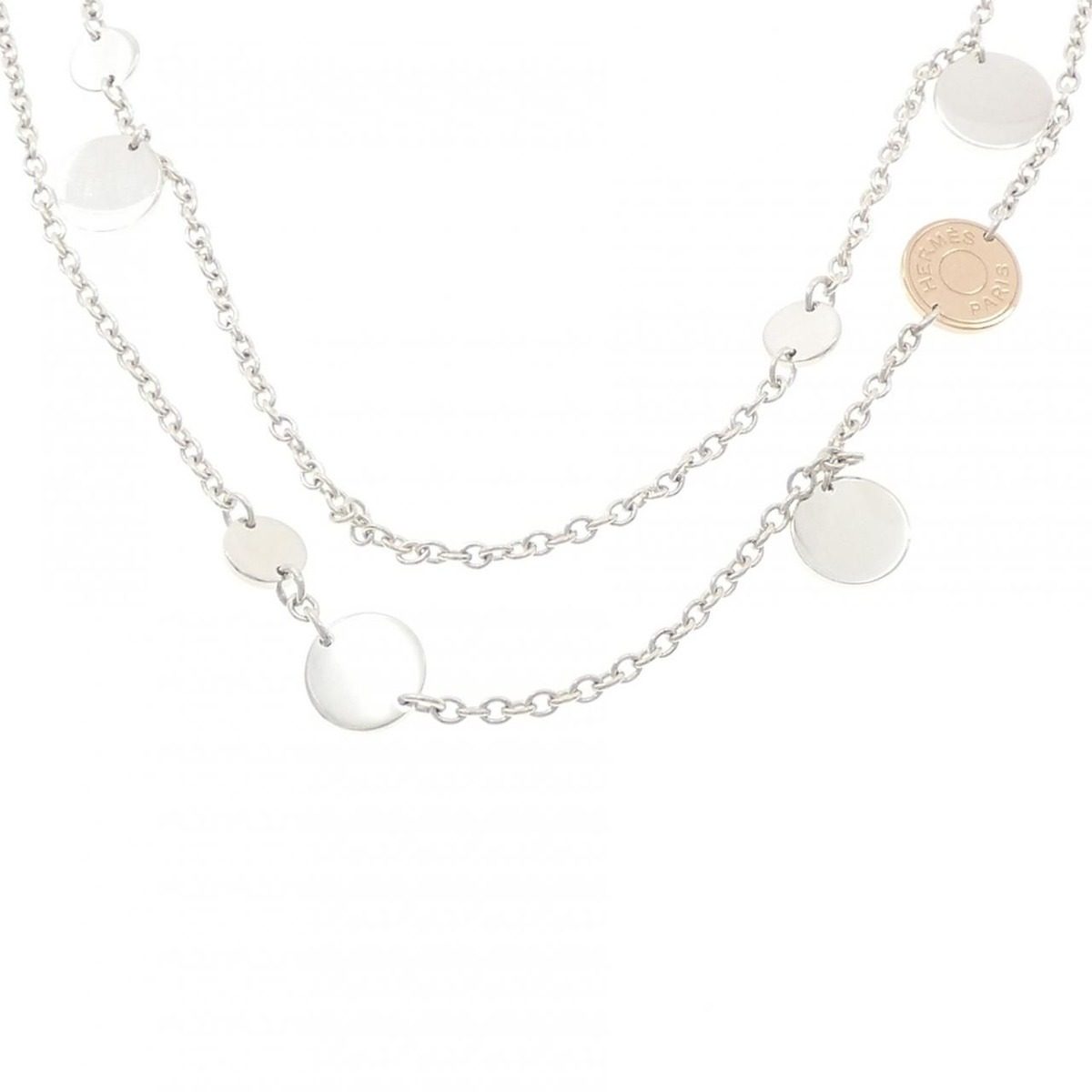 Hermes Confetti Necklace Pink