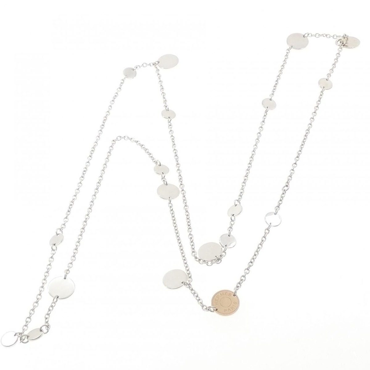 Hermes Confetti Necklace Pink — view 8