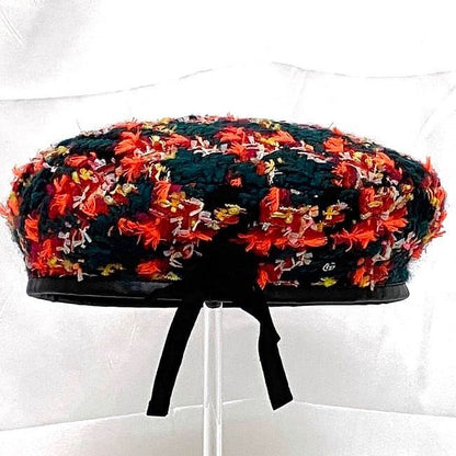 Gucci Beret Green Red Black GG Marmont 729140