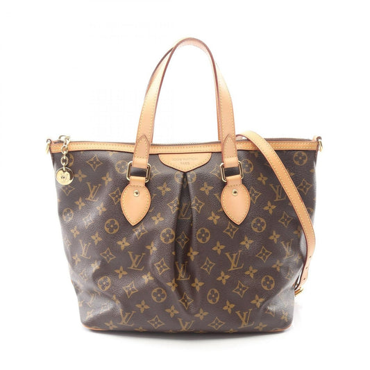 Louis Vuitton Handbag Palermo PM Canvas Leather