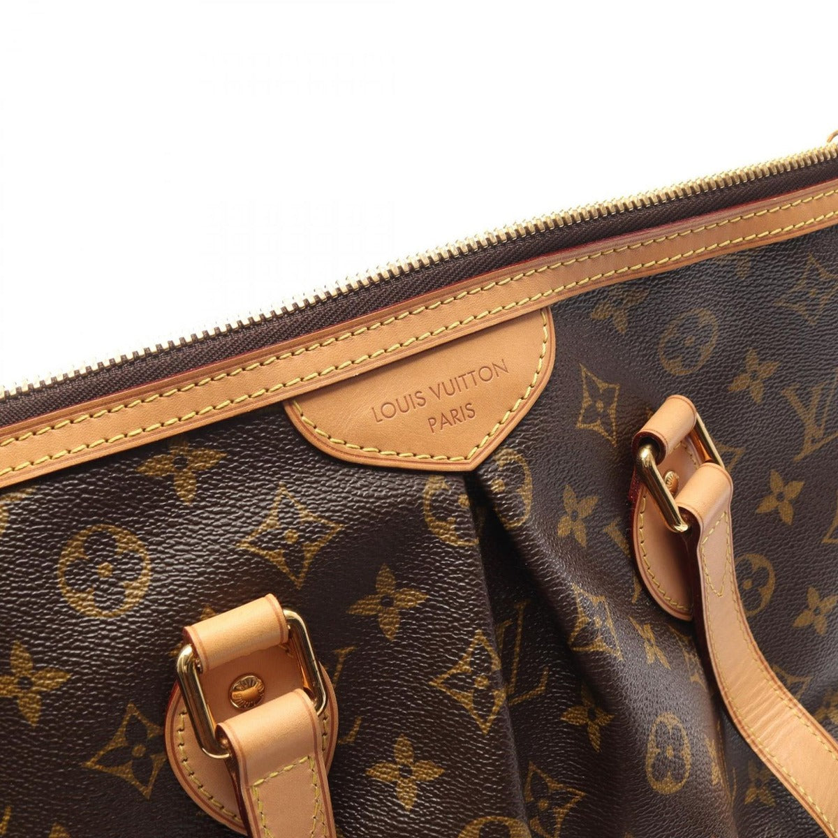 Louis Vuitton Handbag Palermo PM Canvas Leather — view 9