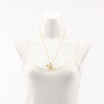 Chanel Necklace CC Logo Riding — view 6