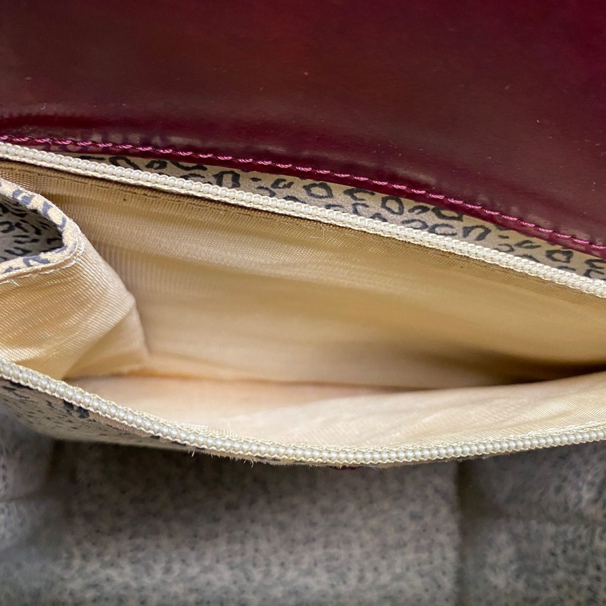 Cartier Shoulder Bag Panthère Leather Black Silver — view 13