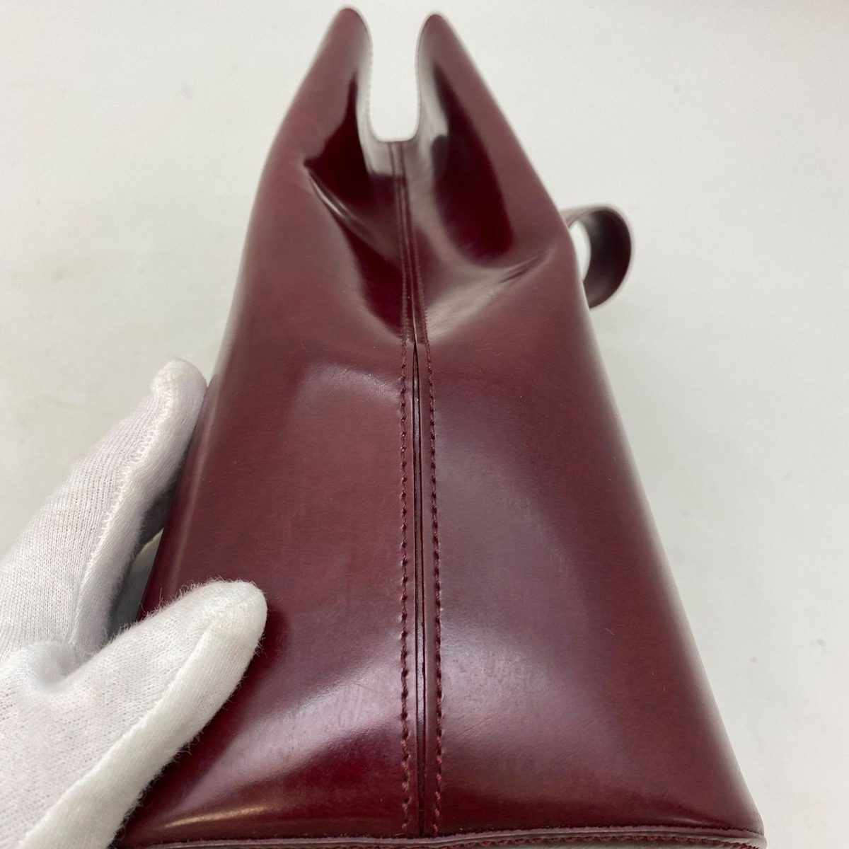Cartier Shoulder Bag Panthère Leather Black Silver — view 9