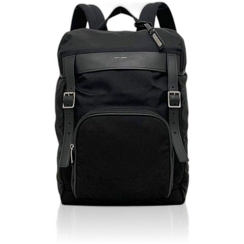 Saint Laurent Backpack Rock Sac Black