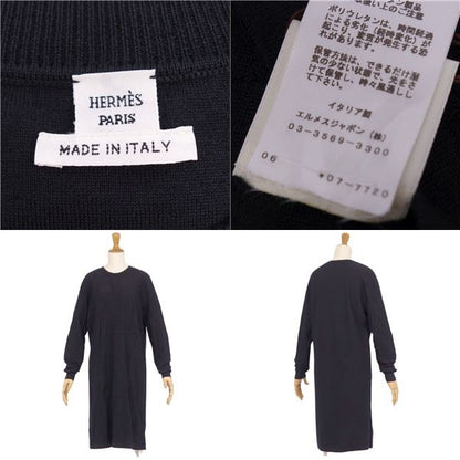 Hermes 20AW Knit Dress Sweater Long Sleeves Total