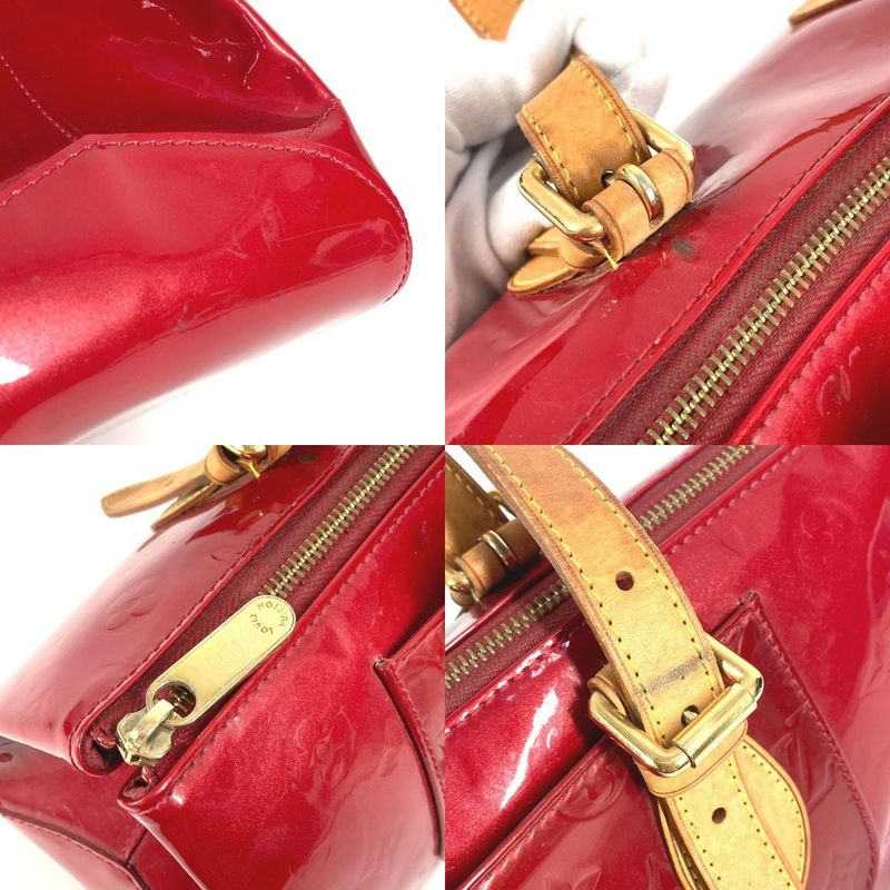 Louis Vuitton Shoulder Bag Rosewood Avenue M93507 Monogram Vernis Pomme D'amour