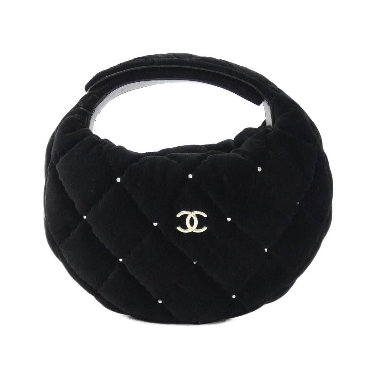 Chanel Pouch Velvet Black