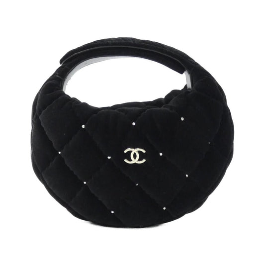 Chanel Pouch Velvet Black
