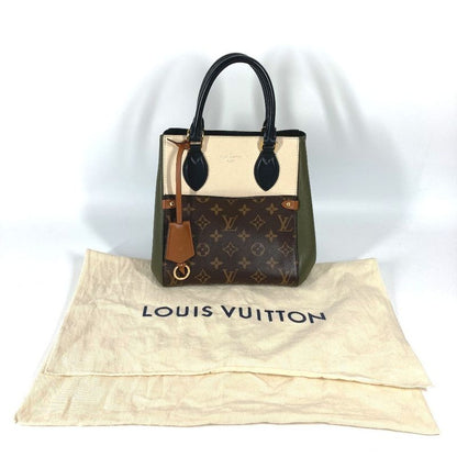 Louis Vuitton Handbag Fold Tote PM M45388 Monogram Canvas Brown