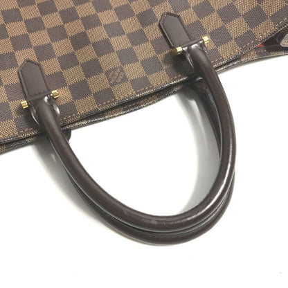 Louis Vuitton Tote Bag Sac Pla N51140 Damier Canvas Ebène Brown
