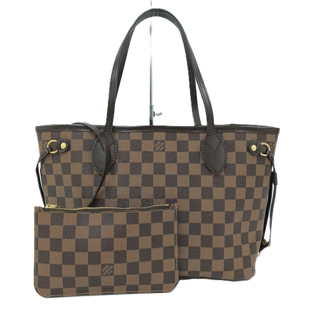 Louis Vuitton Neverfull PM Tote Bag Damier Ebene