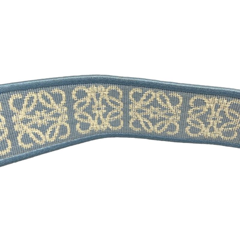 Loewe Shoulder Bag Gate Dual Bag Mini C565r41x04 Light Blue Jacquard Strap