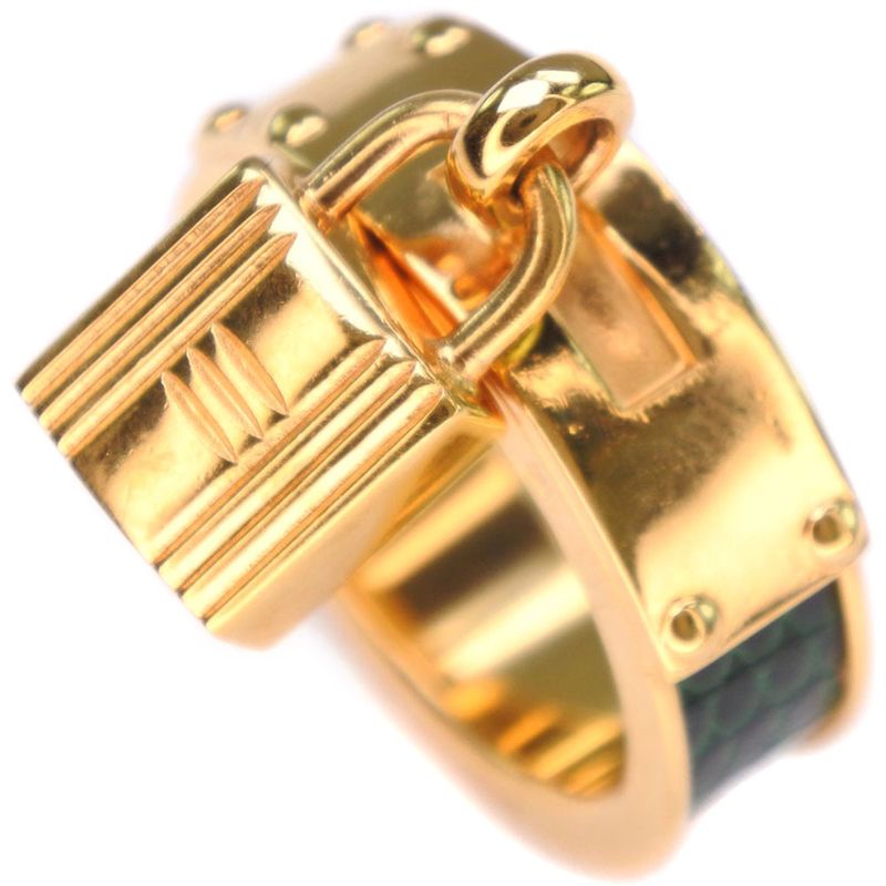 Hermes Kelly Cadenas Motif Women's Scarf Ring