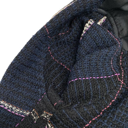 Chanel Skirt Suit Women's P29905/p29915 Black×navy×multi Seventh Sleeve/tweed/co