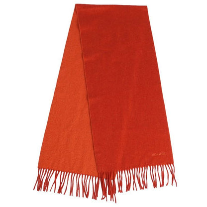 Hermes Scarf Shawl Fringe Cashmere