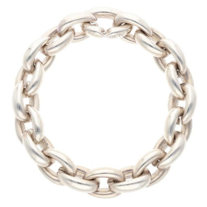 Hermes Acrobat GM Silver Bracelet Men's 20link