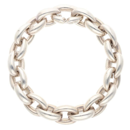 Hermes Acrobat GM Silver Bracelet Men's 20link